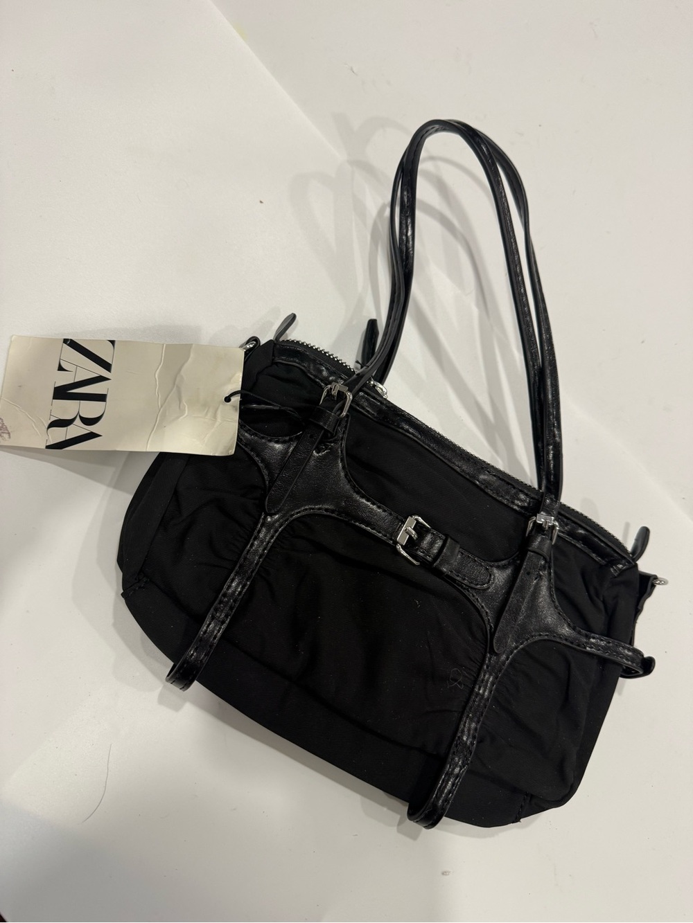 Zara buckle handbag